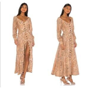 Mara Hoffman Silvana Dress in Sand Multi Size: 10 NEW